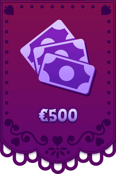 Mache eine Einzahlung von 500 €